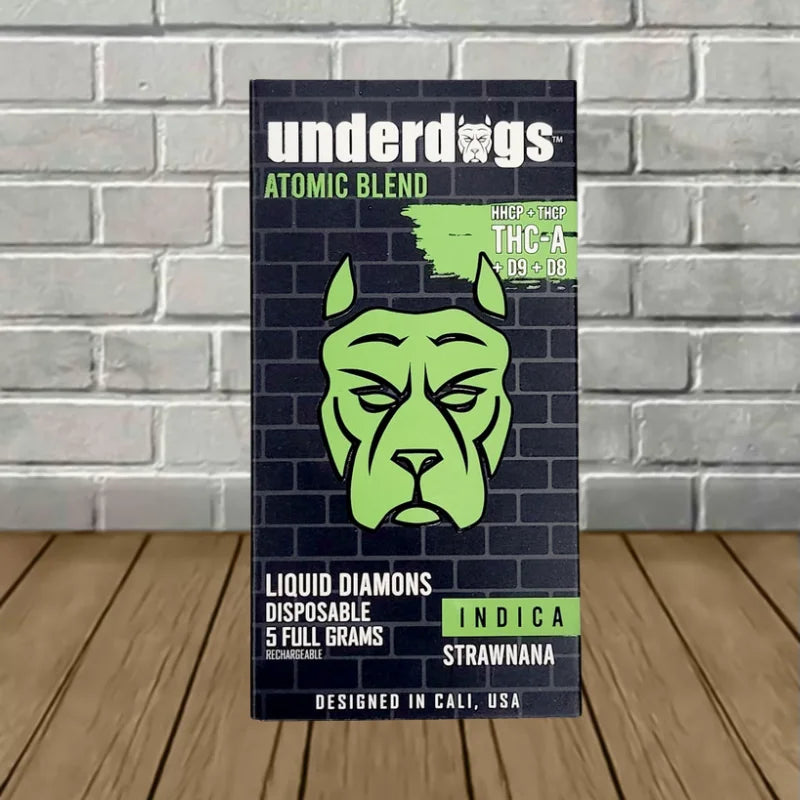 Underdogs THCa Liquid Diamonds Atomic Blend Disposable 5g Best Price