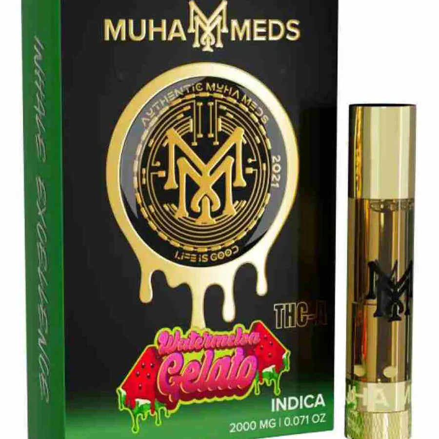 Watermelon Gelato Muha Meds THC-A Cartridge 2G Best Price