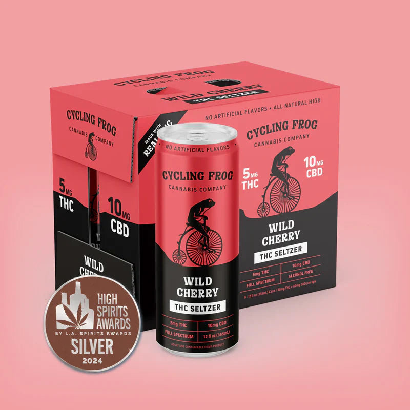 Cycling Frog CBD + THC Seltzer - 6pk Best Price