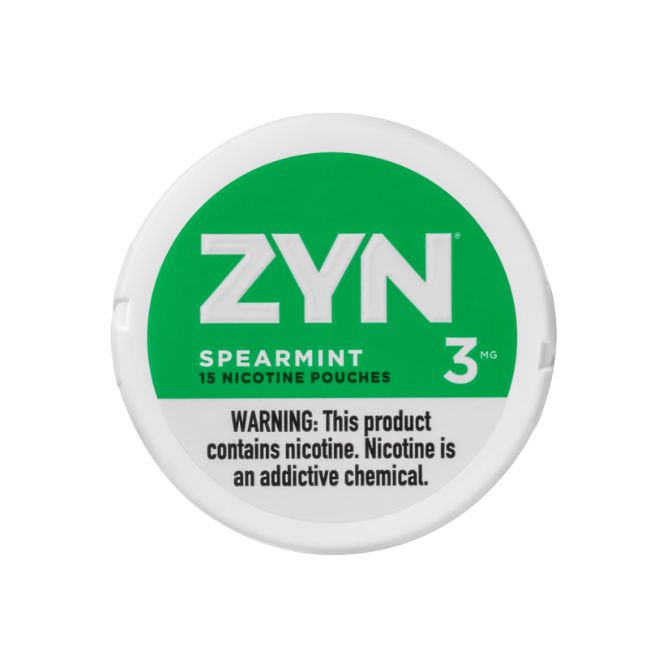 ZYN Nicotine Pouches 3mg 15pc – Spearmint