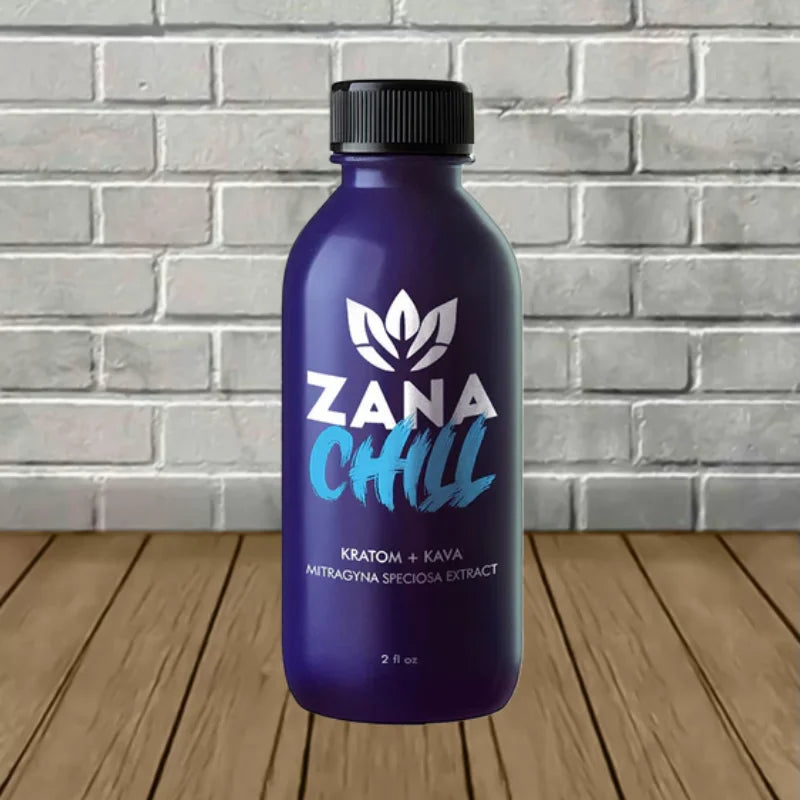 Zana Chill Shots Kratom + Kava 60ml Bottle