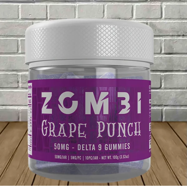 Zombi Delta 9 THC Gummies 10ct (50mg) Best Price