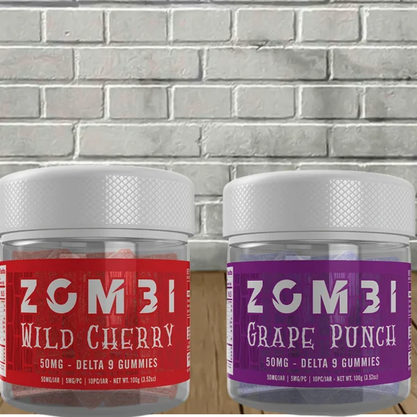 Zombi Delta 9 THC Gummies 10ct (50mg) Best Price