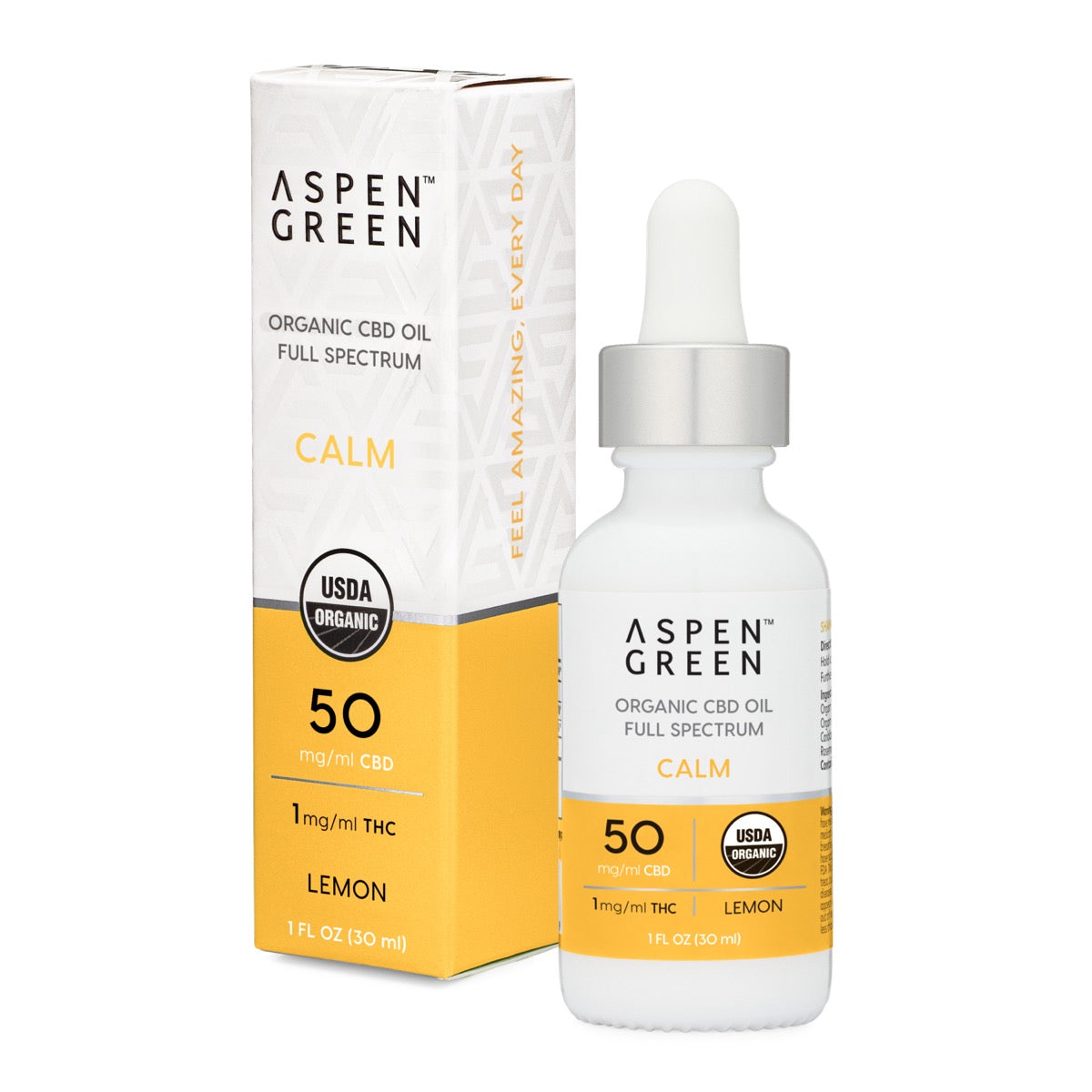 Aspen Green Calm Organic Full Spectrum CBD Oil