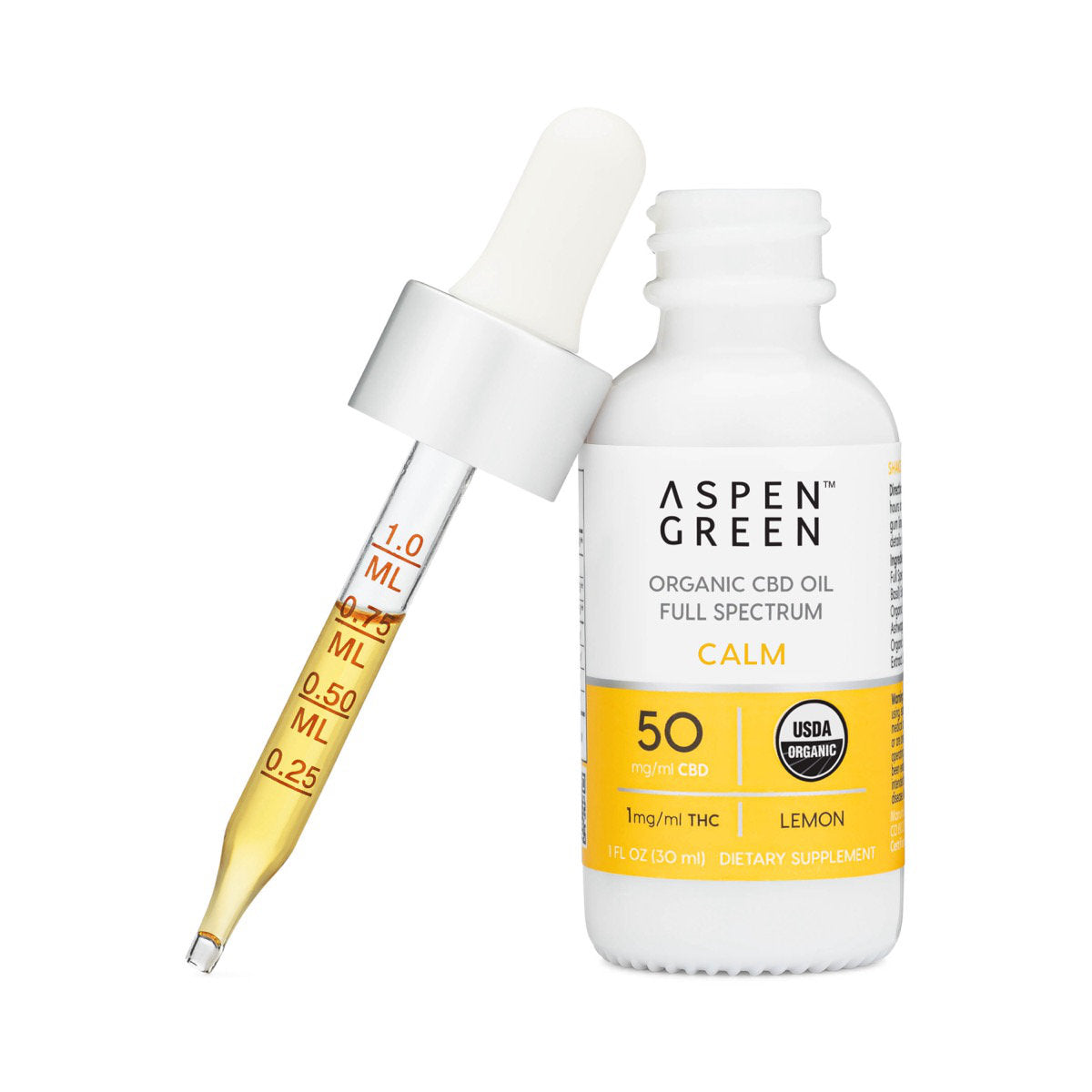 Aspen Green Calm Organic Full Spectrum CBD Oil