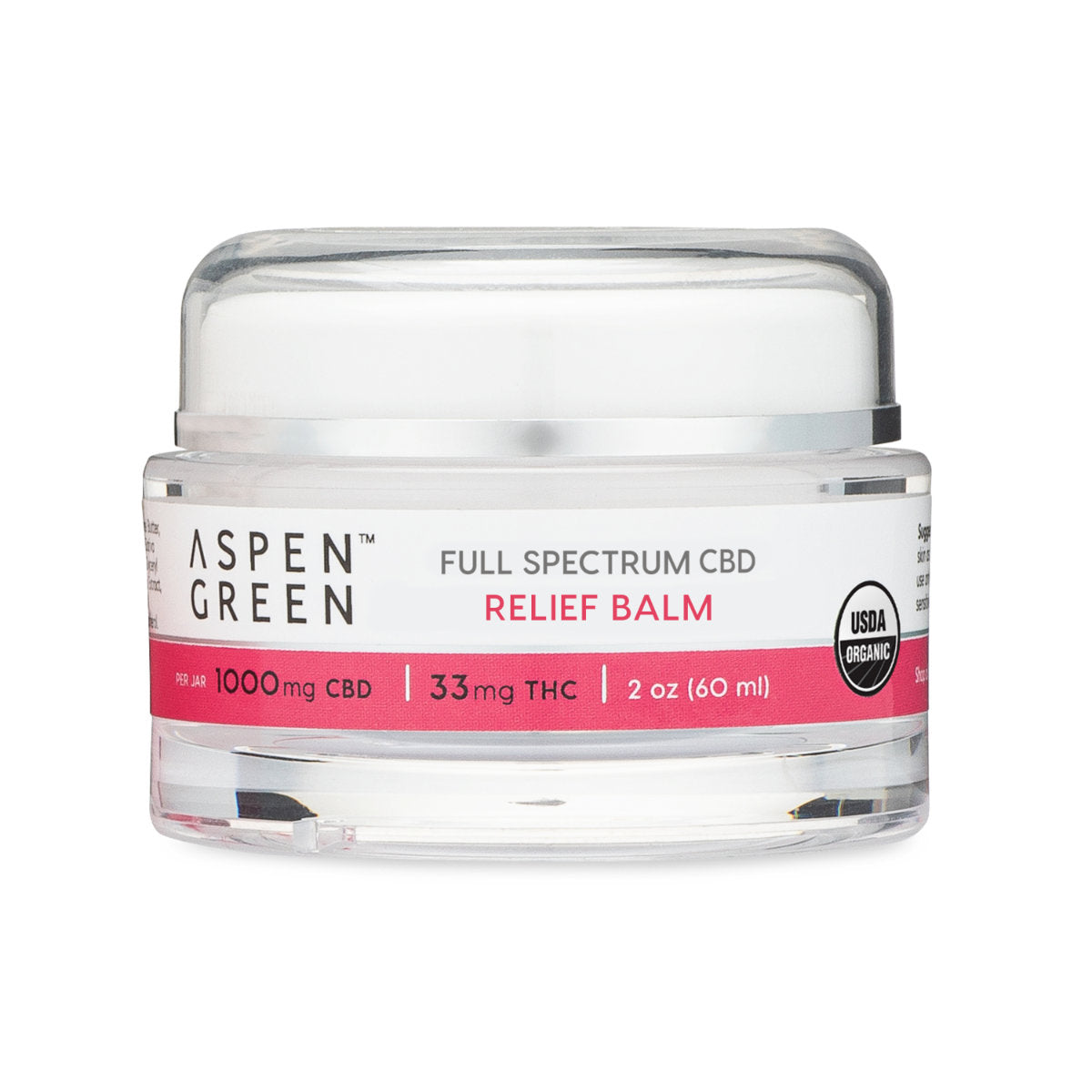 Aspen Green Relief Full Spectrum CBD Exfoliating Balm