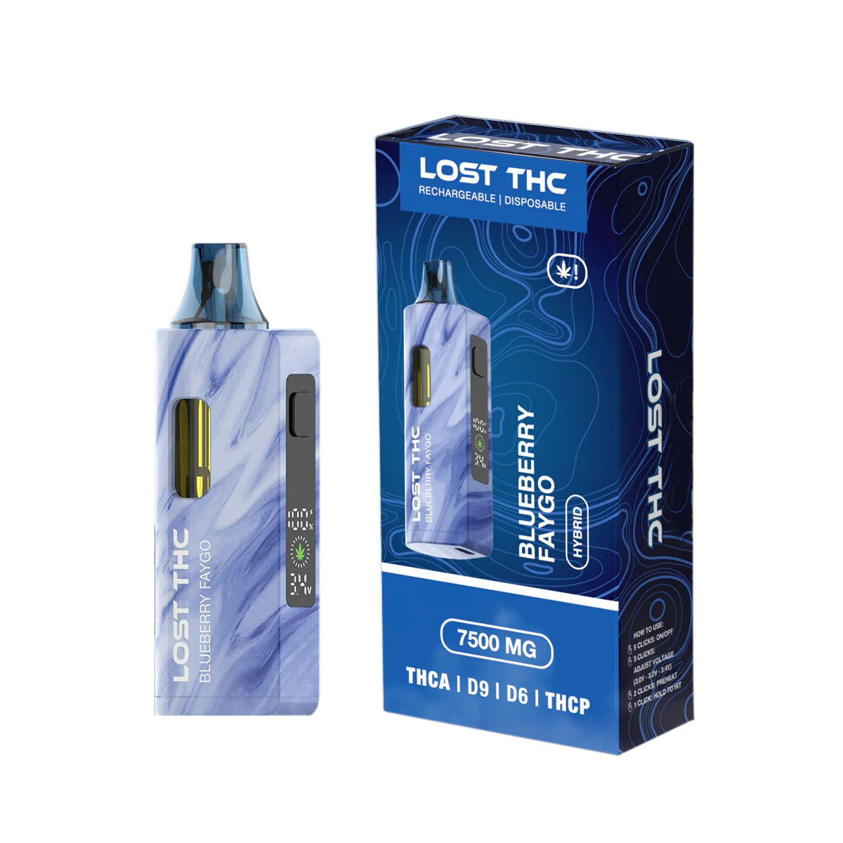 Lost THC V2 Disposable Vape 7.5G Best Price