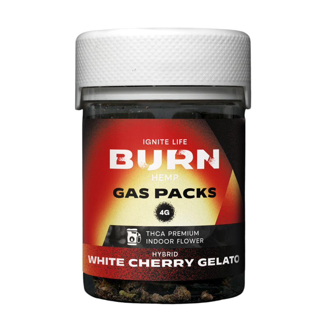 Burn Hemp THC-A Gas Packs Flower 4G Best Price