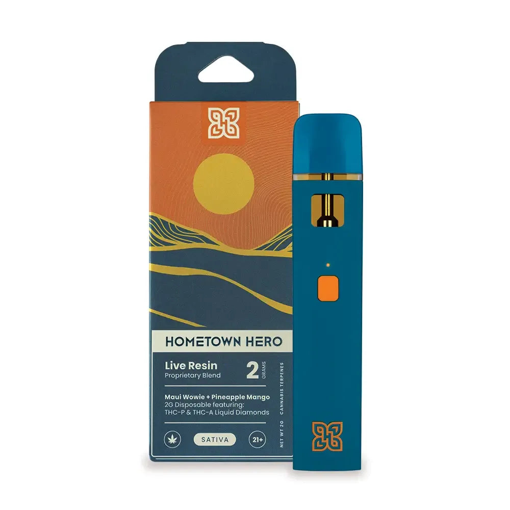 Hometown Hero Live Resin THCP + THCA Liquid Diamonds Disposable - 2g Best Price