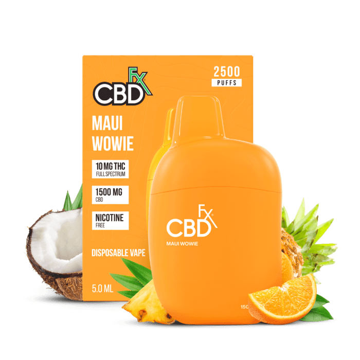 CBDFX THC + CBD Disposable Vape - 5g Best Price