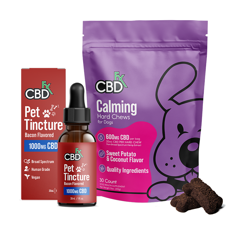 CBDfx CBD for Dogs: Calming Bundle