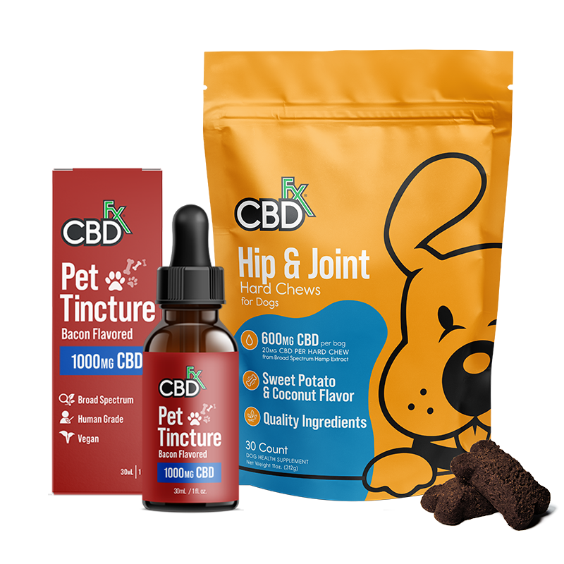 CBDfx CBD for Dogs: Mobility Bundle