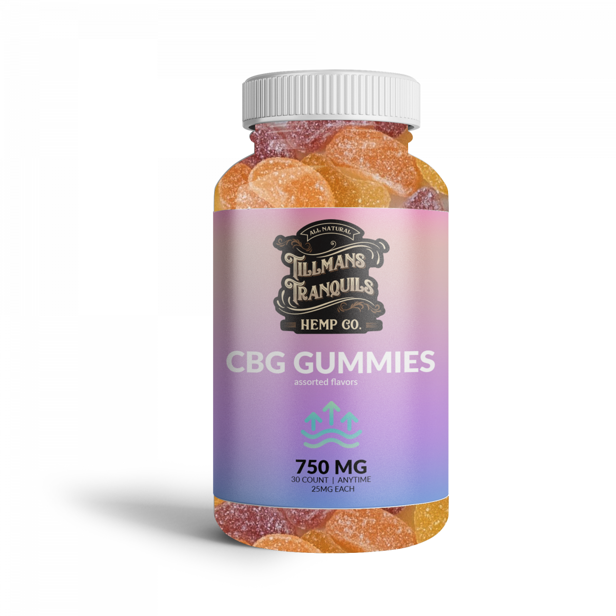 Tillmans Tranquils CBG Gummies (Cannabigerol) 750mg â€?Anytime Formula Best Price