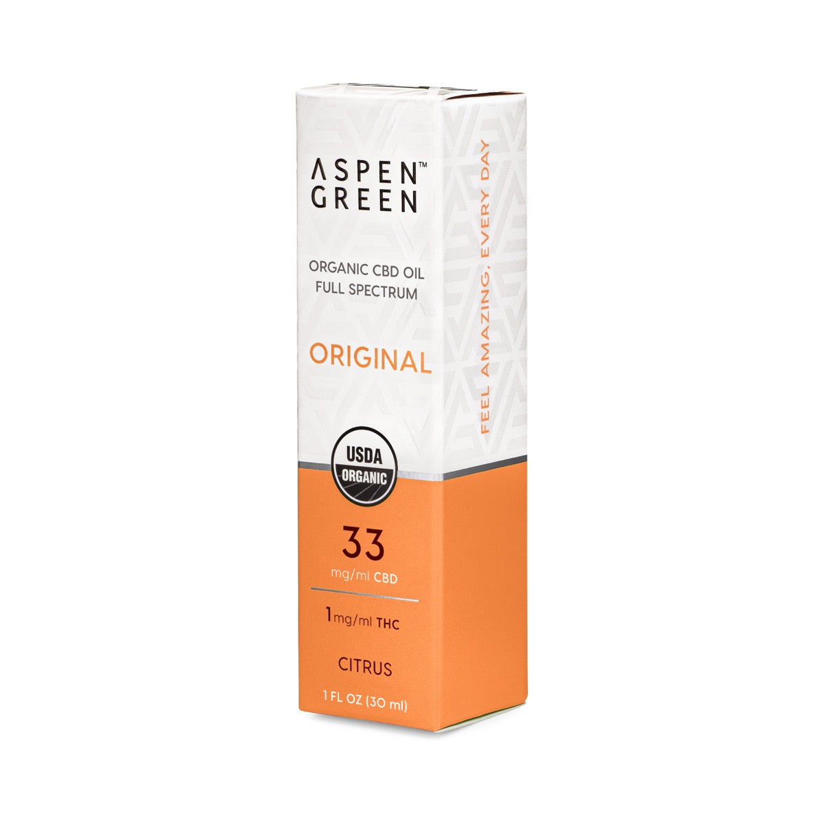 Aspen Green Original Organic Full Spectrum CBD Oil – Citrus