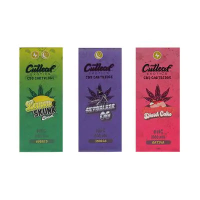 Cutleaf Exotics HHC CBD Cartridge 1000mg