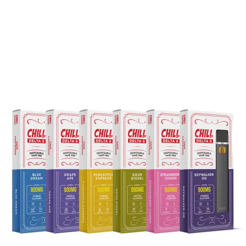 D8 Vape Pens Bundle - 900mg - Chill Plus Best Price