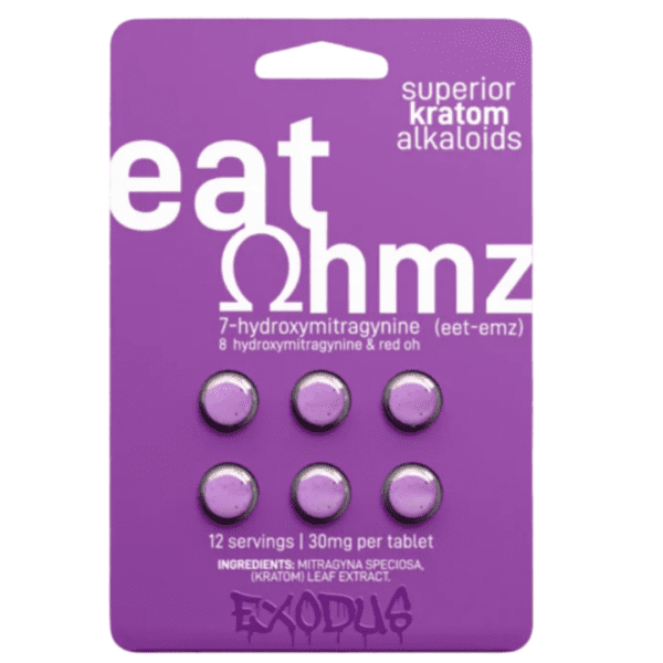 Exodus Eat Ohmz 7OH + 8OH + Red-OH Tablets 30mg