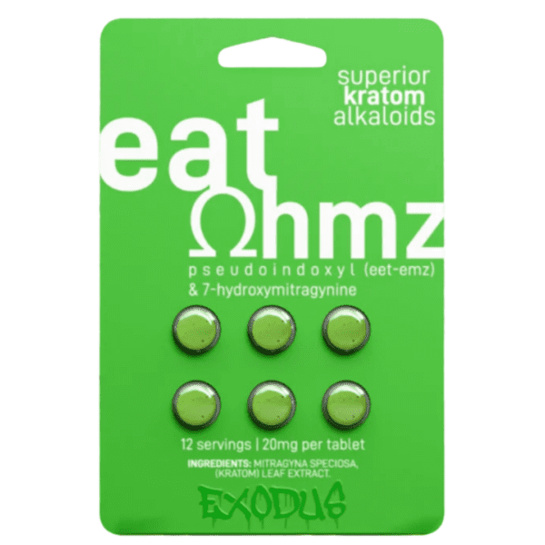 Exodus Eat Ohmz Pseudo + 7OH Tablets 20mg