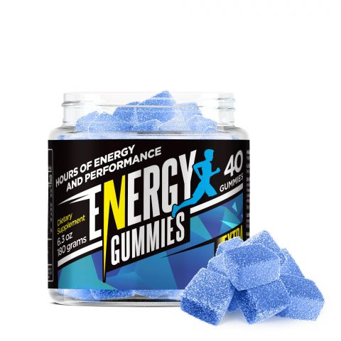 Energy Gummies - Energy Boost Supplement - 40 Count Best Sales Price - Gummies