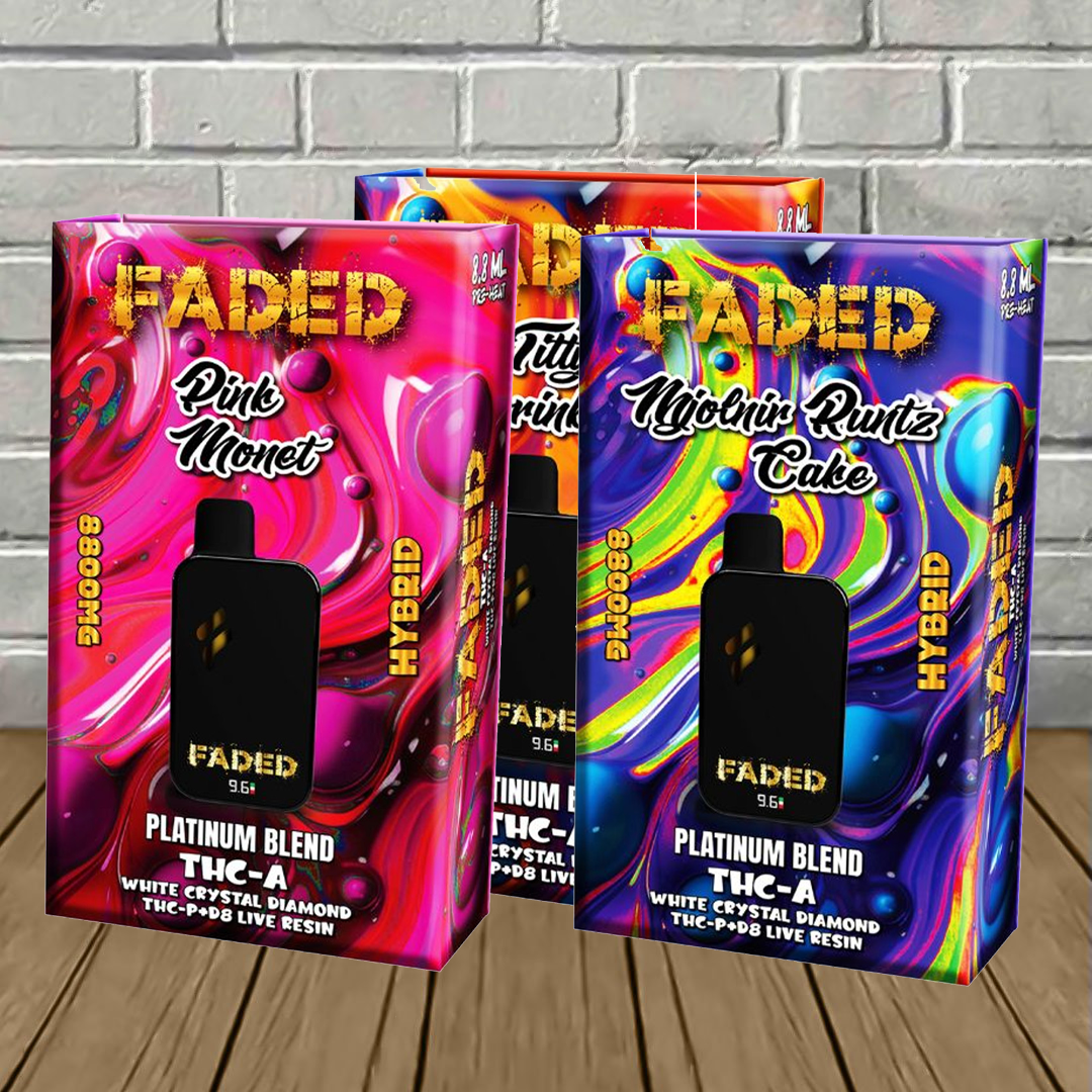 Faded Platinum Blend THCa Disposable 8.8ml Best Price