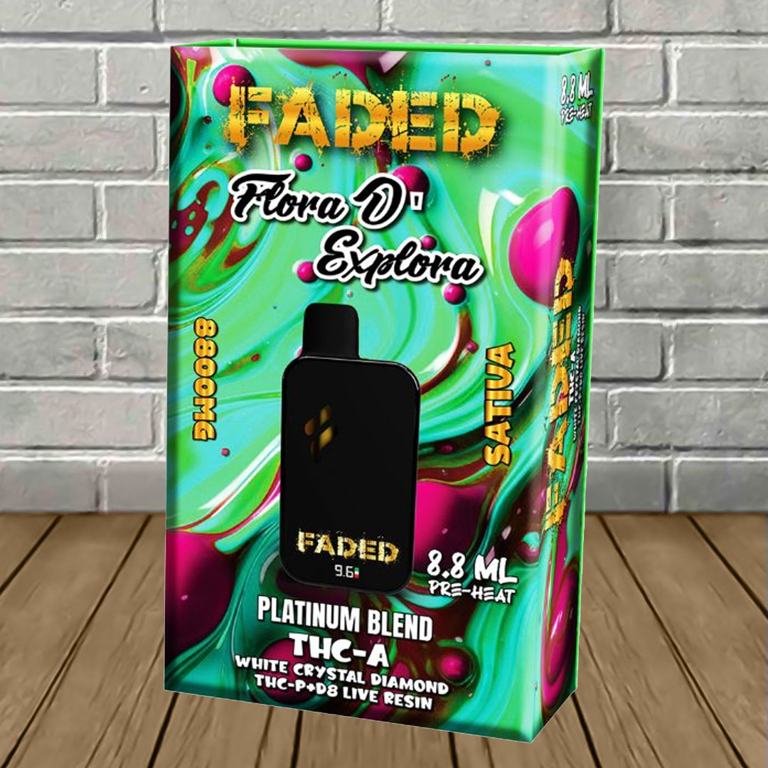 Faded Platinum Blend THCa Disposable 8.8ml Best Price