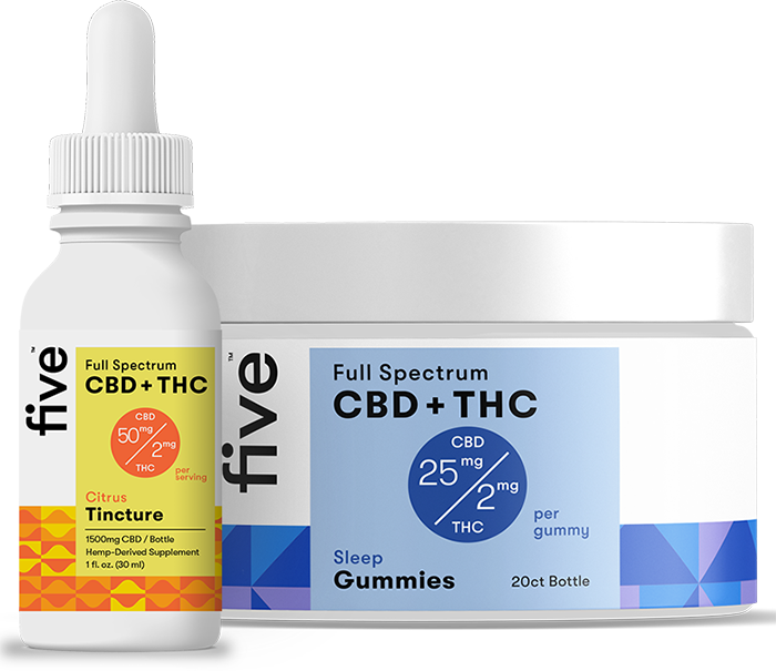 Five CBD Sleep Bundle (Top 10)