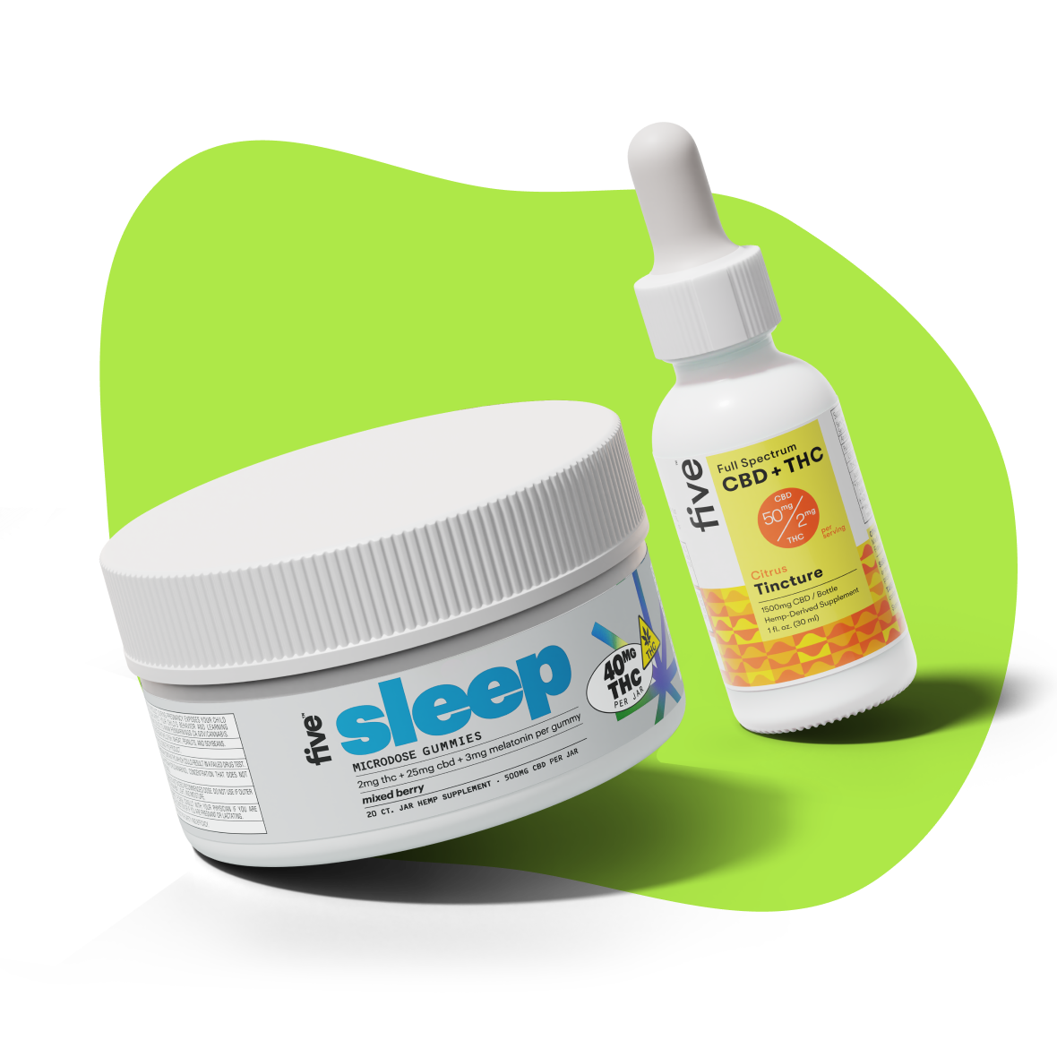 Five CBD sleep bundle