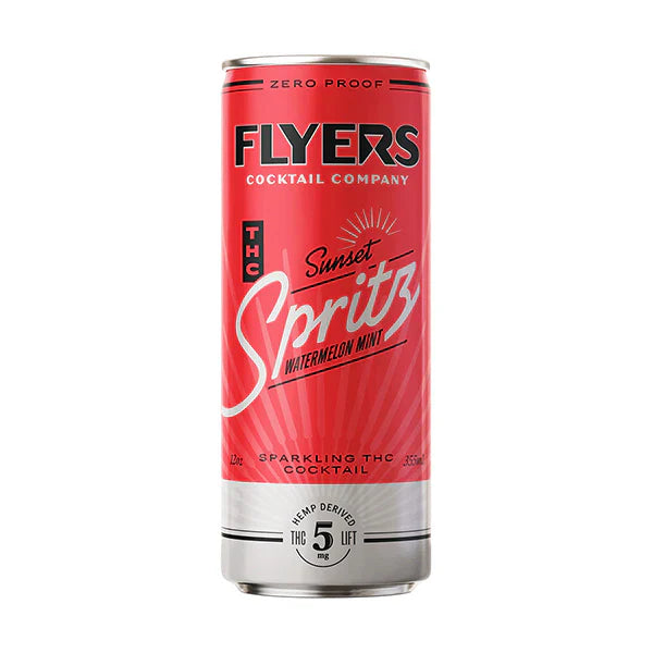 Flyers Cocktail Company Cannabis Infused Seltzer