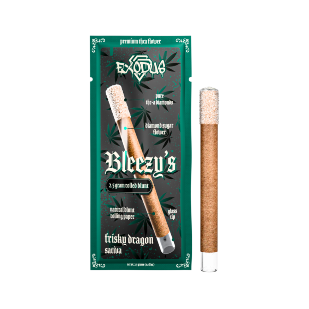 Exodus Bleezy’s Diamond Sugar THC-A Blunts 2.5g