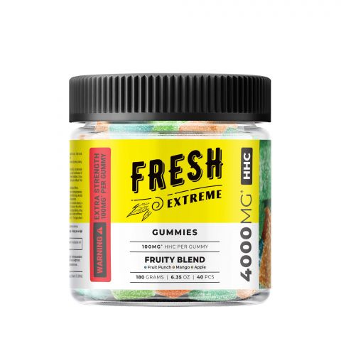 Fruity Blend Gummies - HHC - 4000MG - Fresh Extreme Best Price