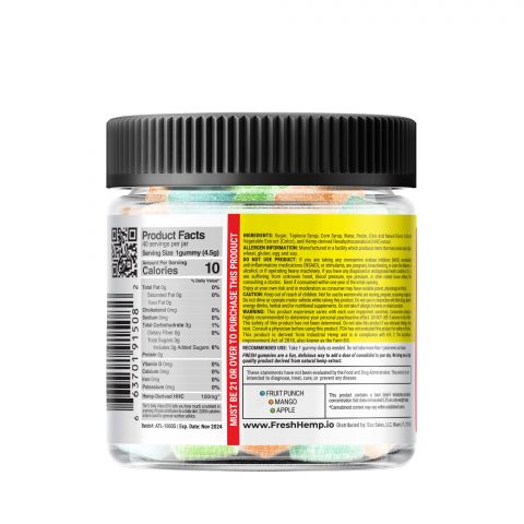 Fruity Blend Gummies - HHC - 4000MG - Fresh Extreme Best Price