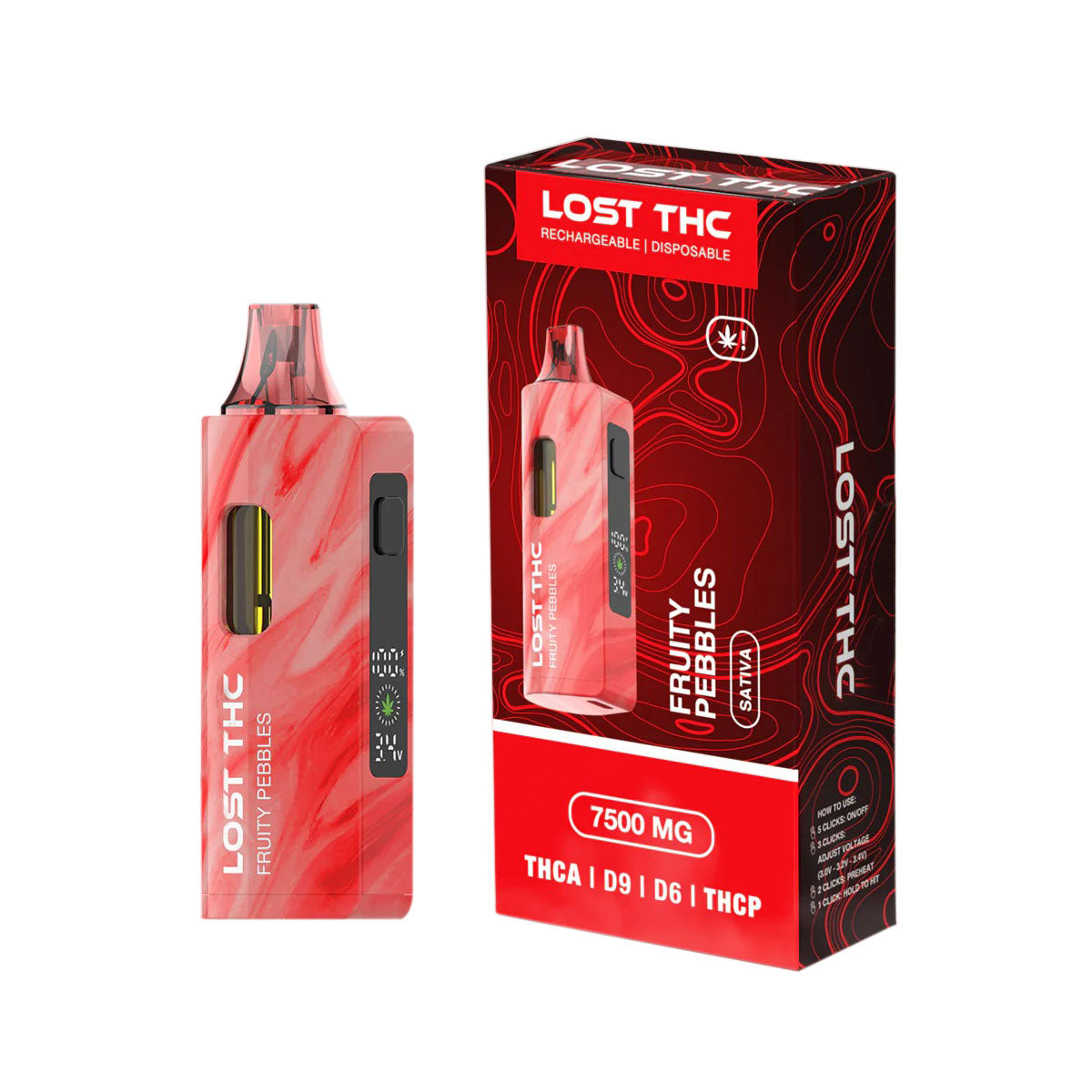 Lost THC V2 Disposable Vape 7.5G Best Price