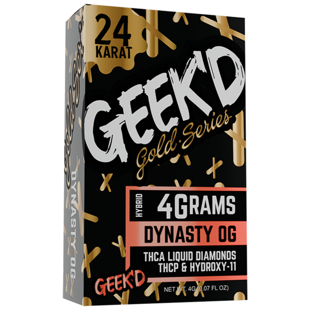 Geek’d 24K Gold Series Disposable 4G