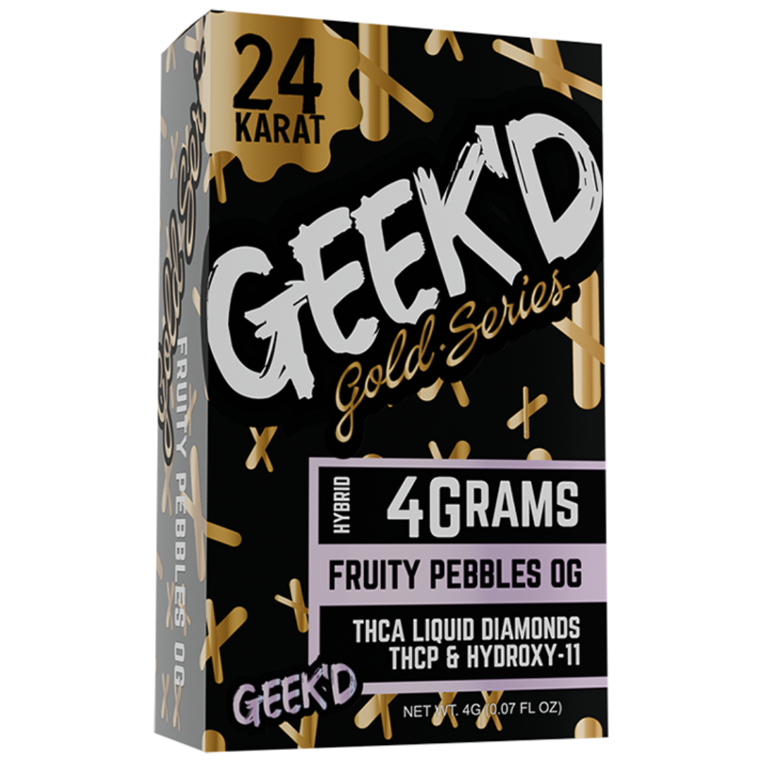 Geek’d 24K Gold Series Disposable 4G