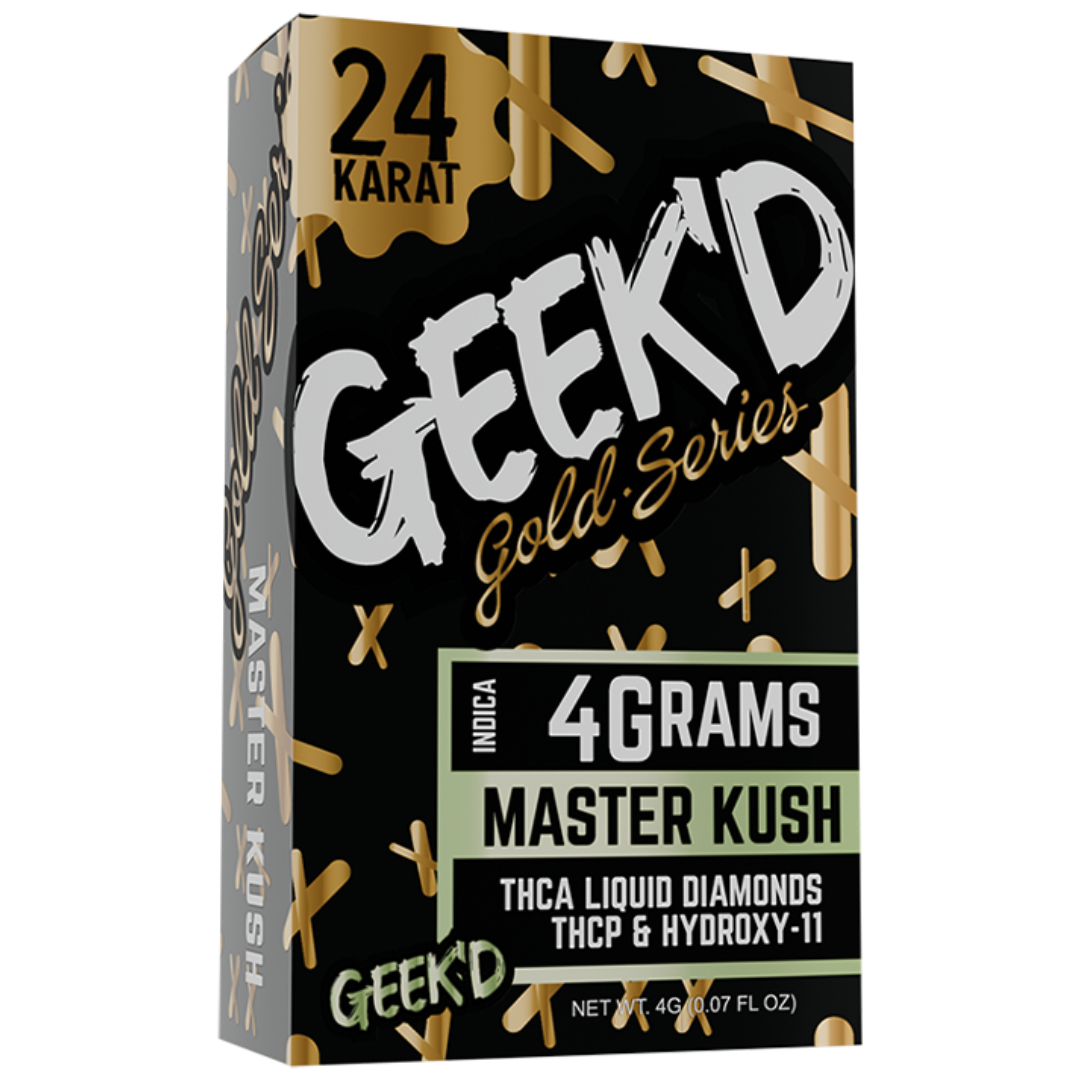 Geek’d 24K Gold Series Disposable 4G