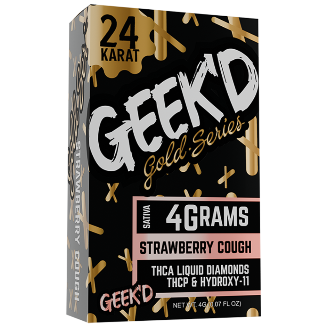 Geek’d 24K Gold Series Disposable 4G