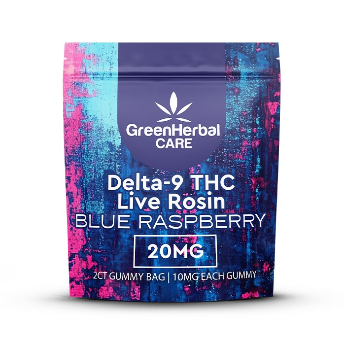 GHC Delta-9 THC 2pk Live Rosin Gummies