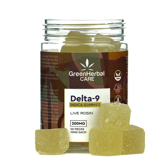 GHC Delta-9 THC Live Rosin Gummies