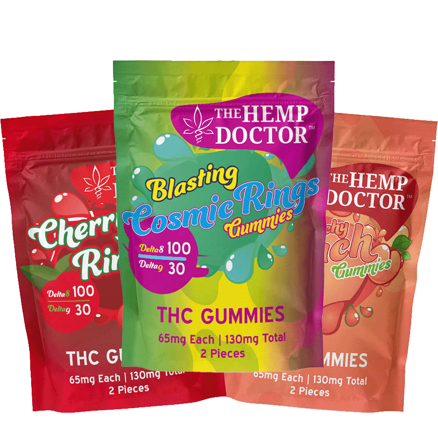 The Hemp Doctor Gummy Sampler Bundle