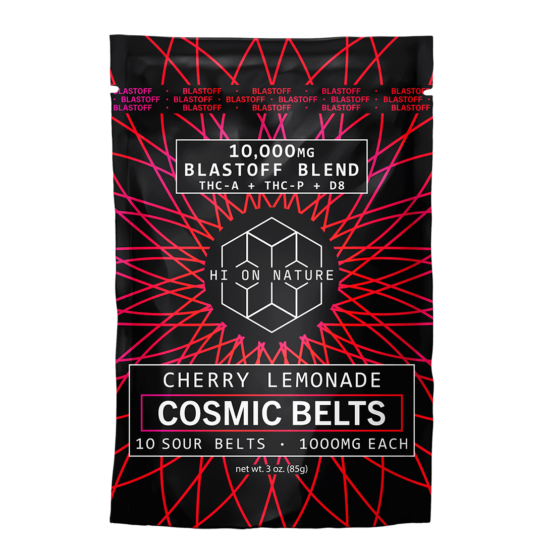 Hi On Nature 10,000mg BLAST OFF BLEND COSMIC BELTS Best Price