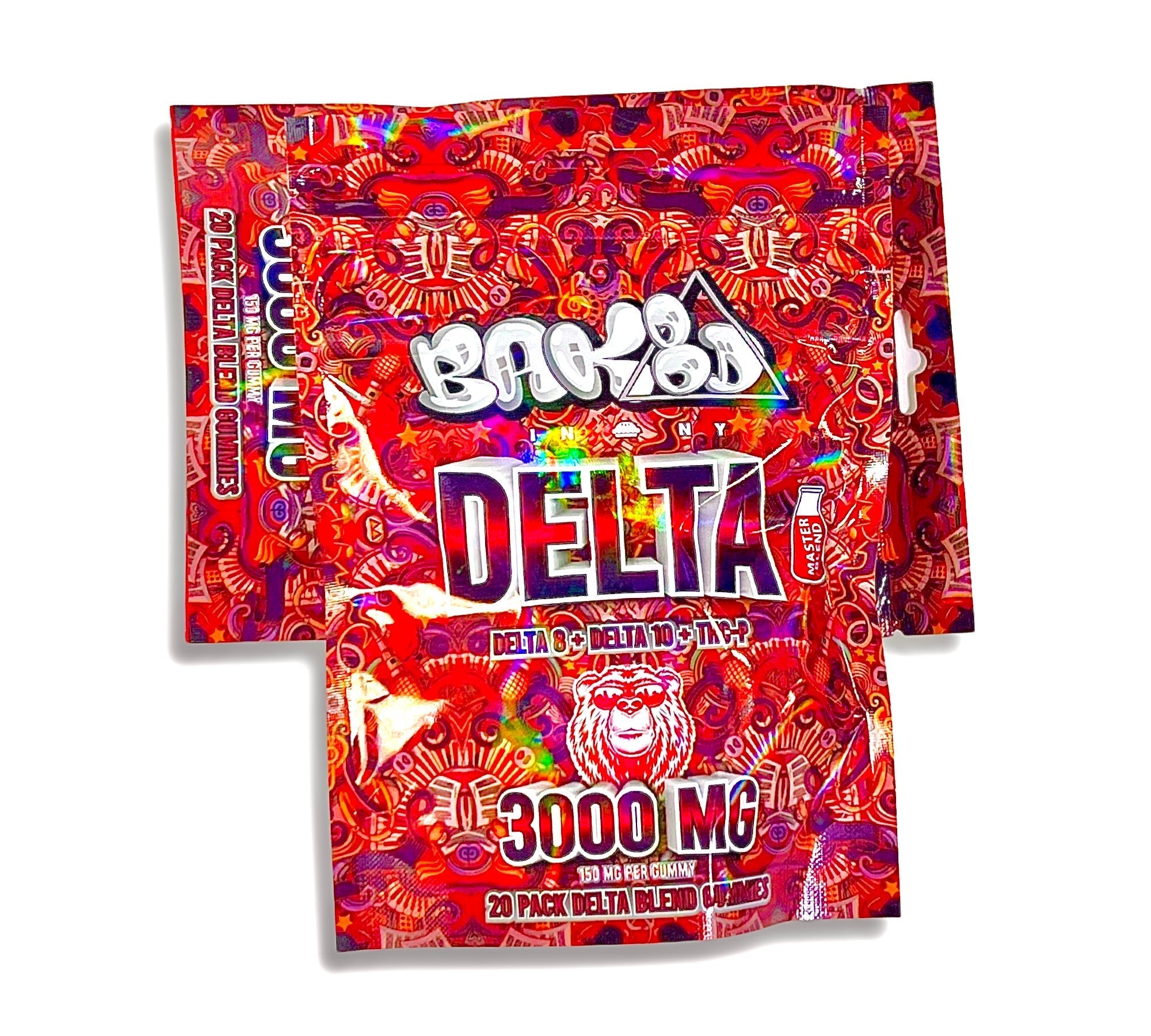 BAK8D Master Blend - Delta Blend - 3000mg 20CT Gummies Best Price