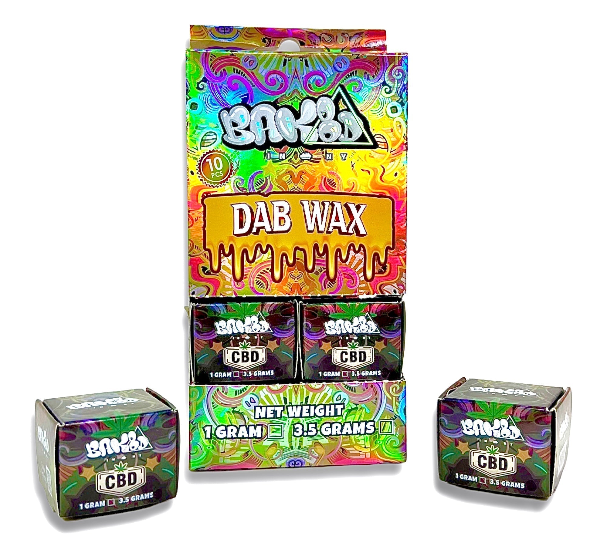 BAK8D Master Blend - CBD - DAB WAX - Single Unit Best Price