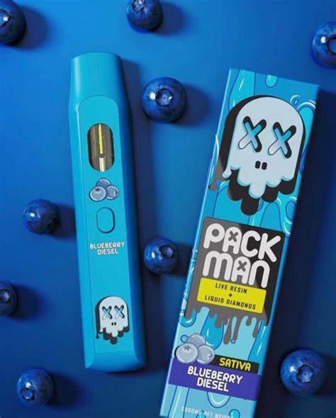 Pack Man - Diamond Liquid Live Resin Device - 2g Disposable