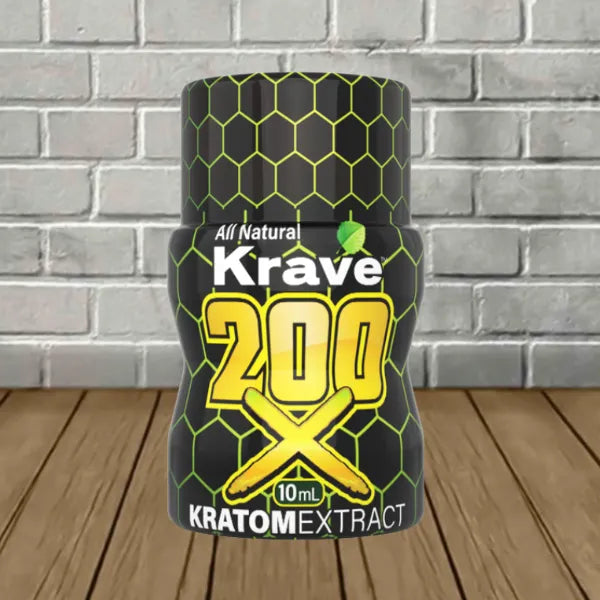 Krave Botanicals 200x Liquid Kratom Extract Shot 10ml