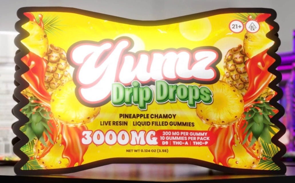 YUMZ DRIP DROPS ( LIQUID FILLED THC GUMMIES ) 3000mg Best Price