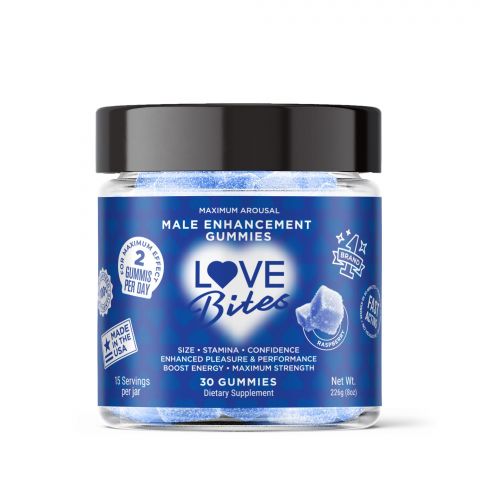 Love Bites Male Enhancement Gummies in Jar Best Sales Price - Gummies