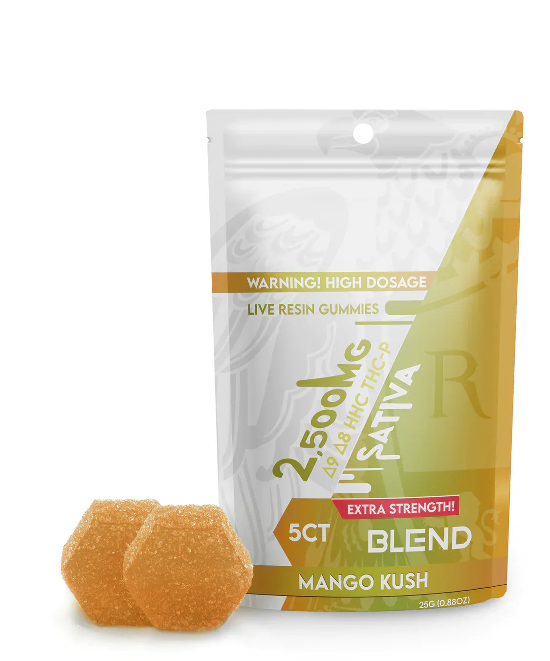 Blend Live Resin Delta 9 + THCP Blend Gummies 2500mg - 15000mg Best Price