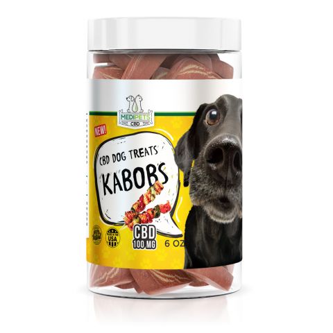 MediPets CBD Dog Treats - Kabobs - 100mg Best Sales Price - Pet CBD