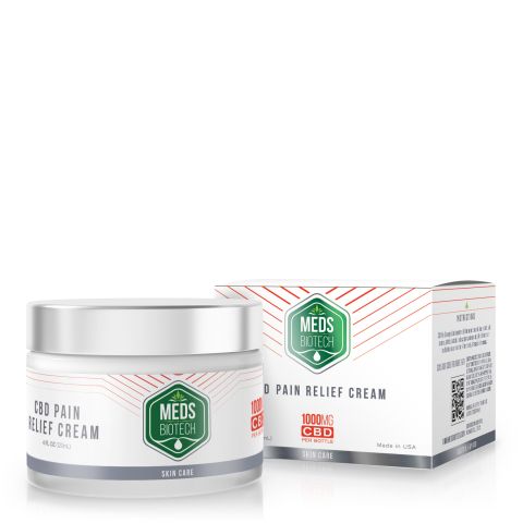 Meds Biotech CBD Pain Relief Cream - 1000mg Best Sales Price - CBD