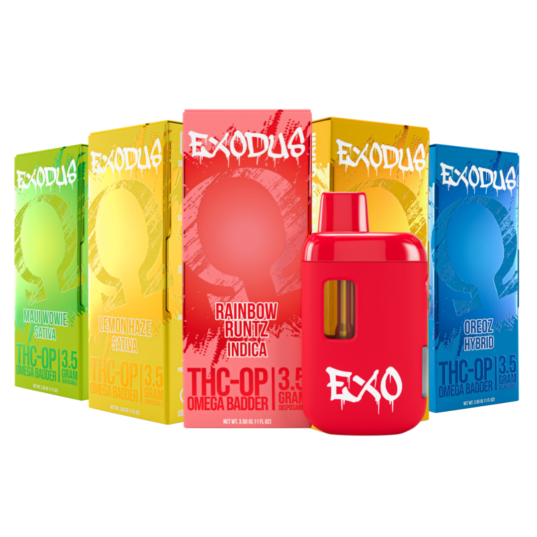 Exodus THC-OP Disposable Omega Badder 3.5G